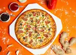 Pizza burger sandwich fried rice