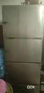 Steel fridge