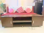 Brown solid wood Tv Cabinet
