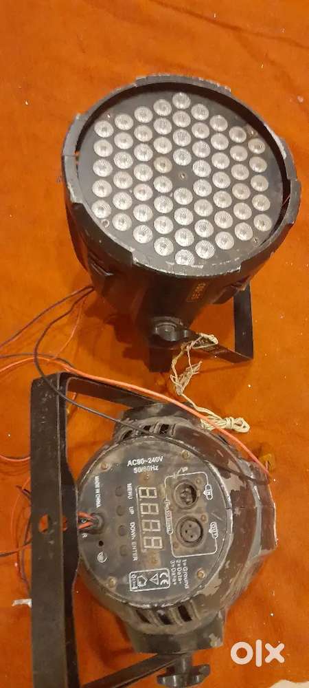 Led colour changing lights ( for rent only ) 10 lights