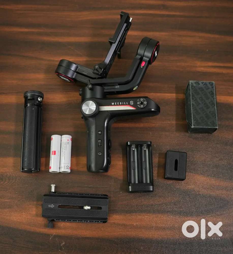 3 ITEMS - Zhiyun Weebill S Gimbal, Proaim Slider and Lilliput Monitor