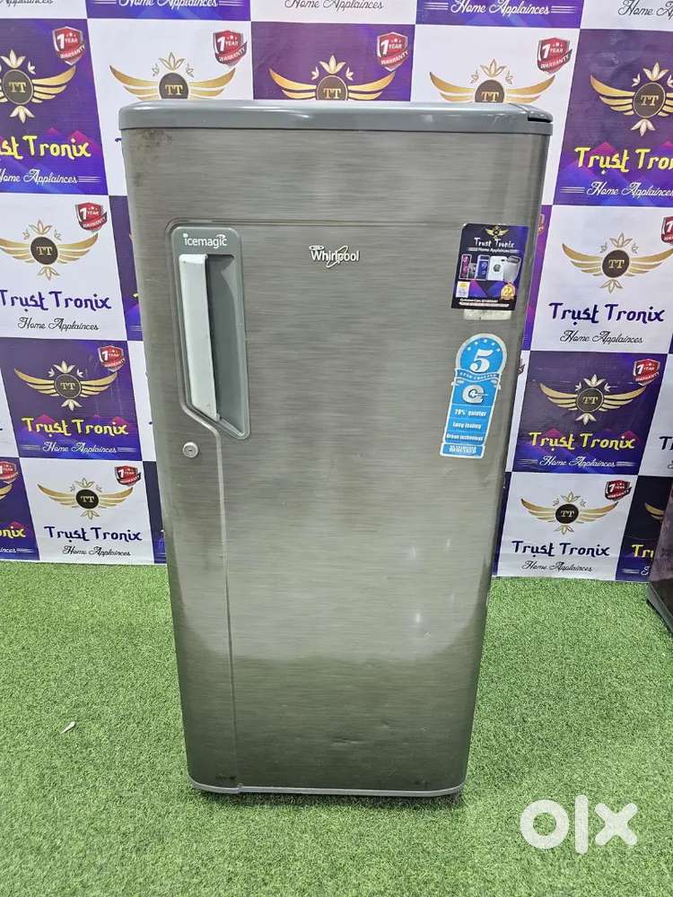 Whirlpool single door fridge working in good condition with warranty