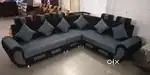 Corner sofa set with classic collection -47399