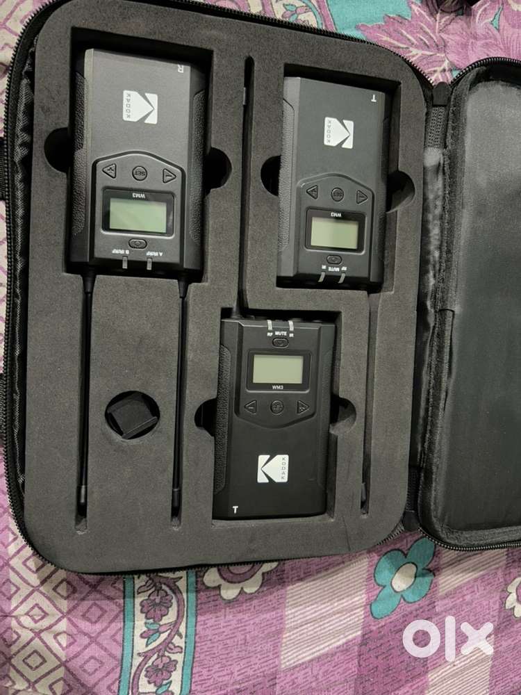 Kodak wireless mic, Full range, High quality sound