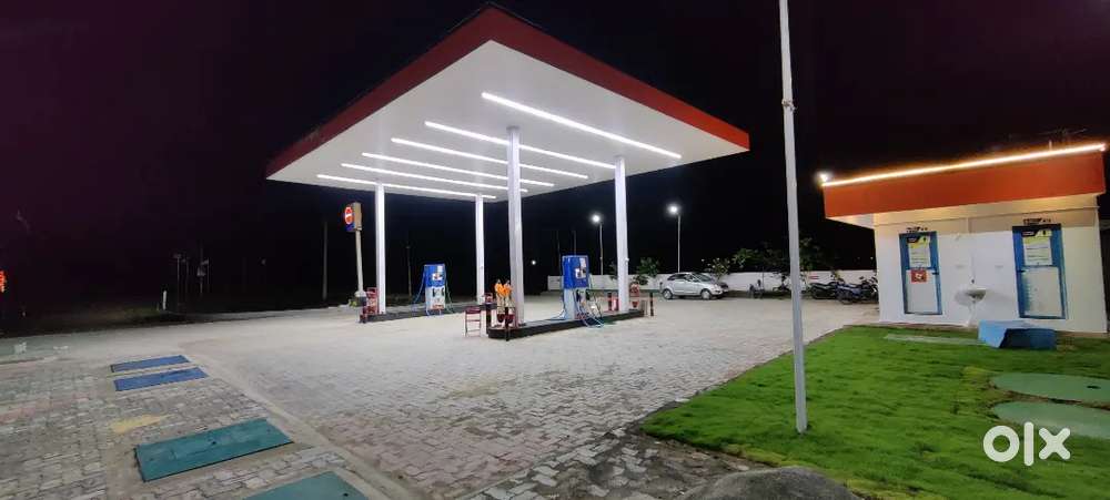 Petrol bunk for sale