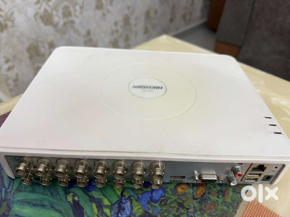 Hikvision dvr with 1 tb hard disc