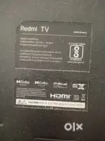 Redmi 43 inches 4k ultra tv display crack but mother board untouched