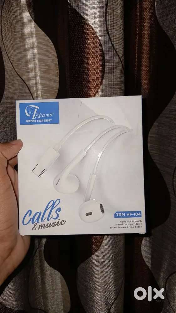 C-type wired headset