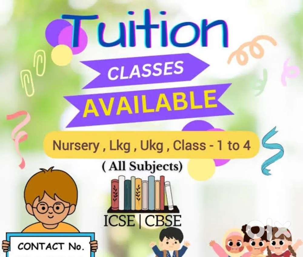 I can tease a students from class 1 to 5th for all subject