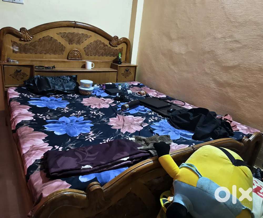 Double Bed with Mattress