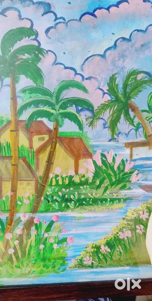 Sweet world ( Framed Painting)