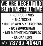 Part time/ full time jobs