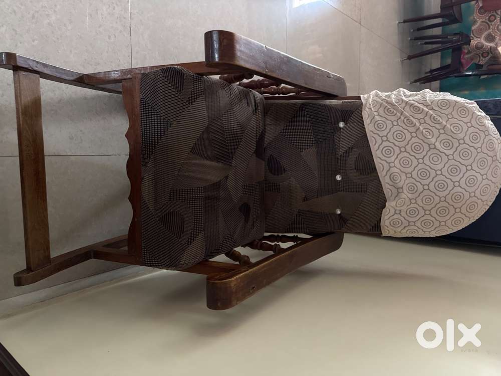 A wooden and strong chair
