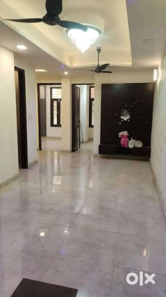 Mini three bhk with two washrooms complete wooden work car park