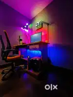 Wood study and computer table