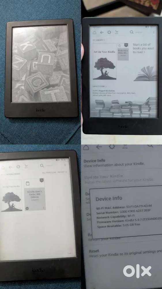 8th Gen Kindle in near-mint condition, never used