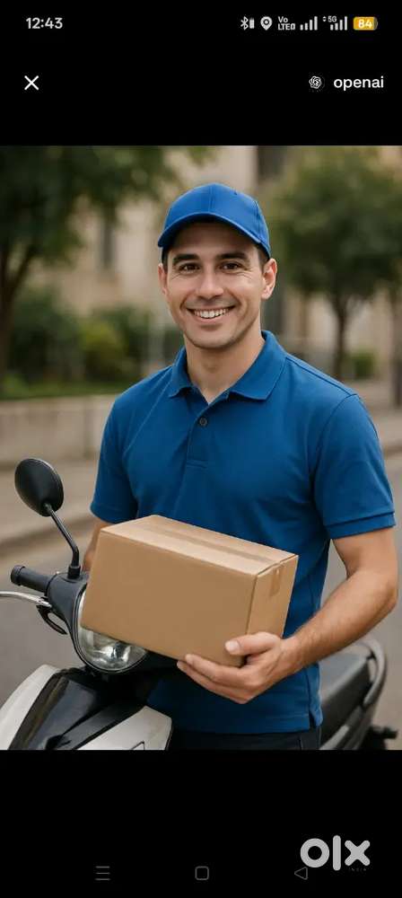 Delivery food and parcels