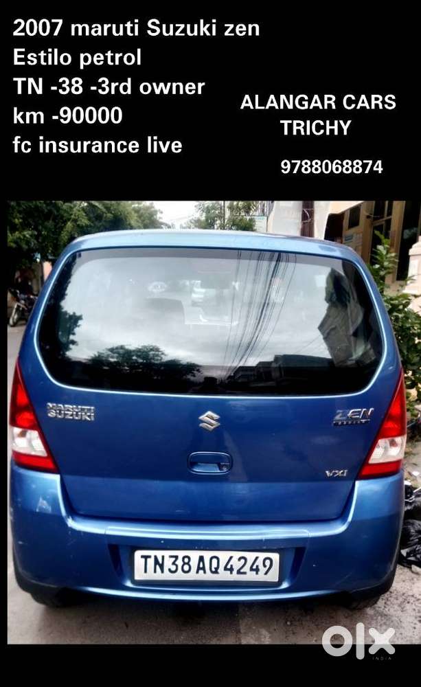 Maruti Suzuki Zen Estilo LXI BS IV, 2007, Petrol