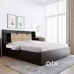 Today special buy new double bed with box -6490/-