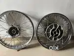 Battalion black bullet spoke wheels