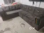 Brand New L Shape Sofa Brown