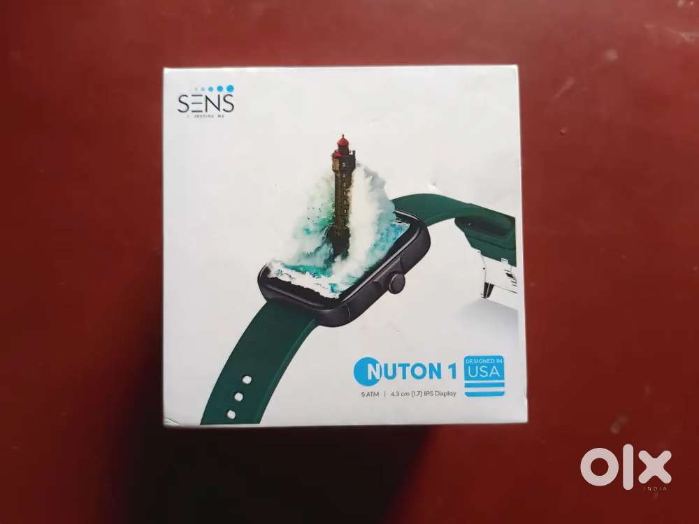 SENS NUTON 1 Smartwatch- 1.7 IPS Display, SpO2, HR, Activity Tracking