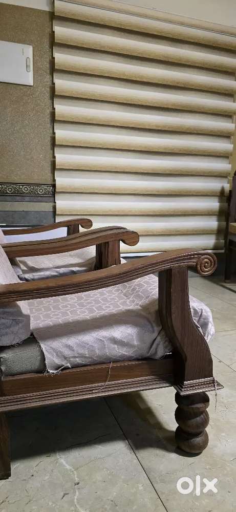 Set of 2 Single SOFA Setty Rose wood