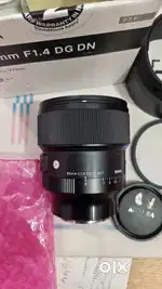 Sigma 85mm F1.4 DGDN Full Frame Lens for Sony Mount, Under warranty