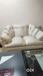 Cream colour sofa
