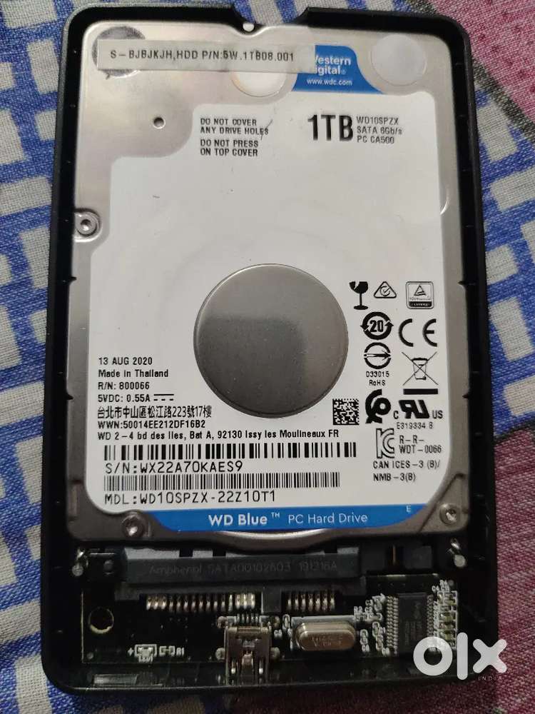 WD BLUE HARD DRIVE HDD