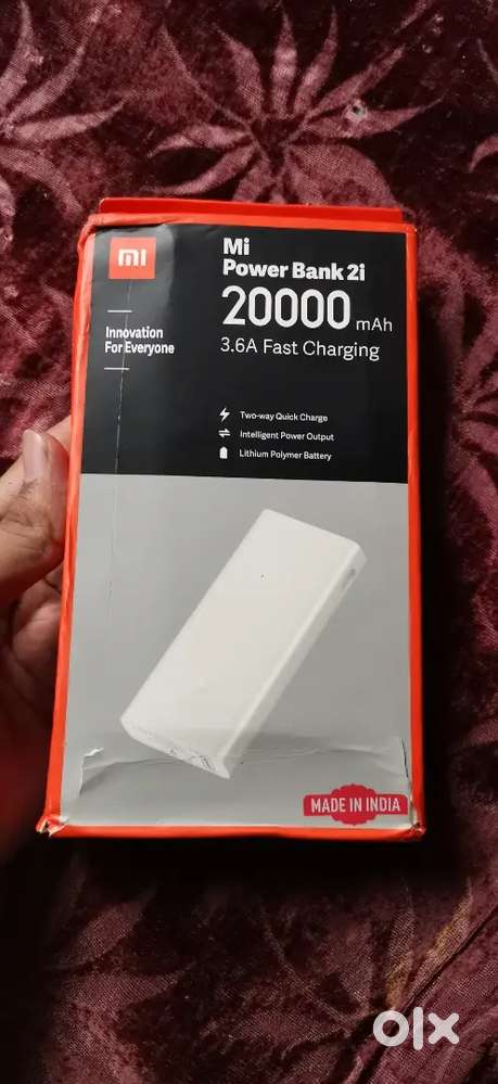 Mi power bank 20000mah