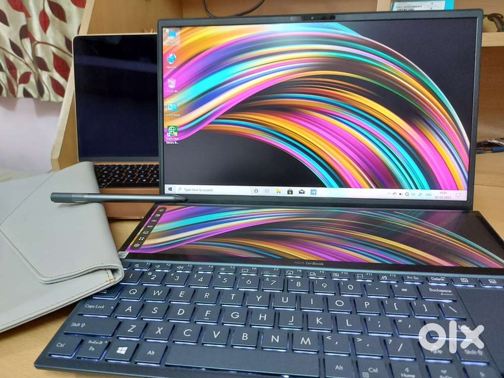 Asus ZenBook Duo UX481FL Ultrabook ( i7 10 gen/16 gb ram/2gb graphics)