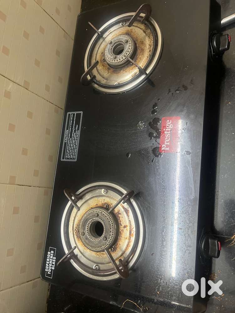Stove with 2 burner