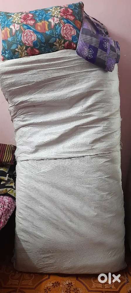 New bed with 2 pillow and bed cover