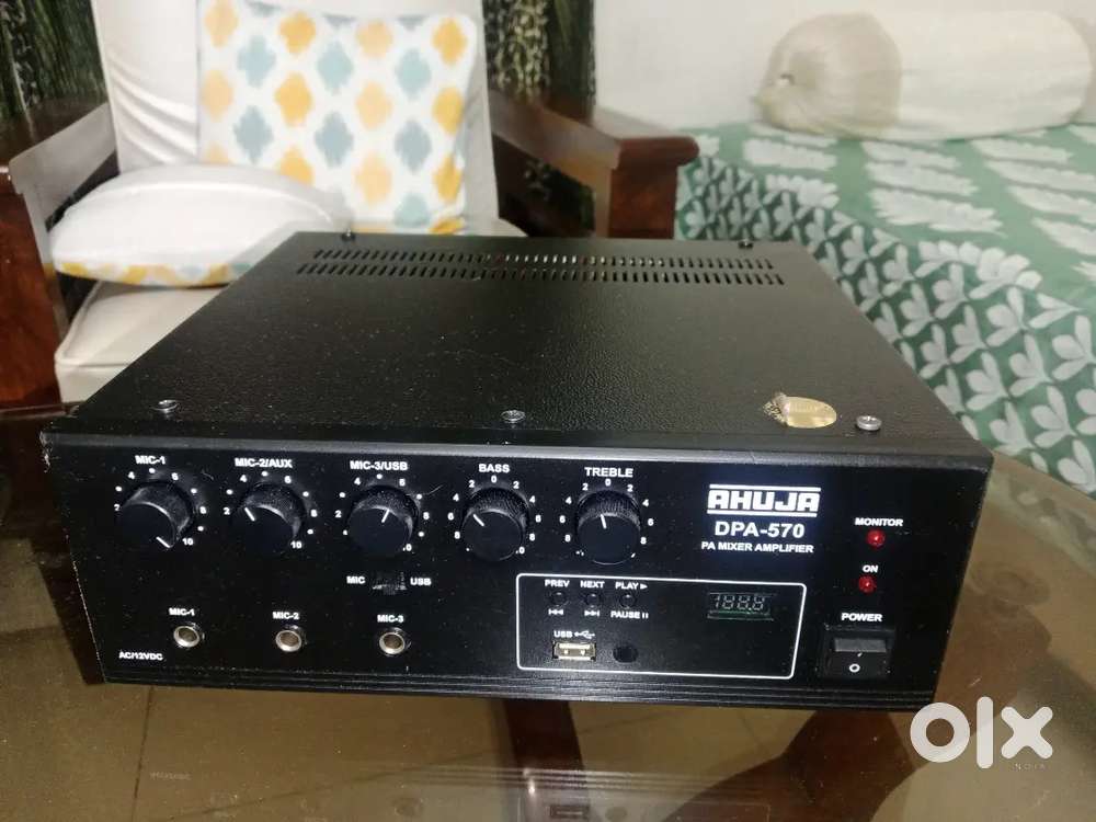 Ahuja dpa 570 pa mixer amplifier working