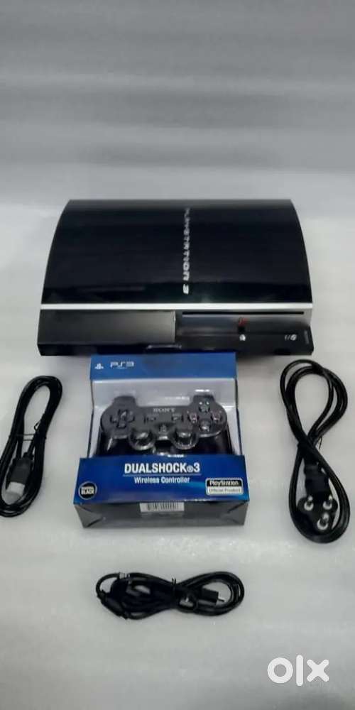 PS3 FAT 500 GB WITH 30 GAME AND 1 MONTH WARRANTY