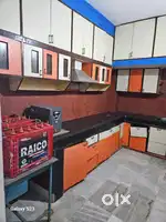 Two bhk semi furnished flat at kadru prime location for family