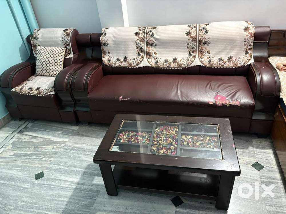 Sofa with centre table
