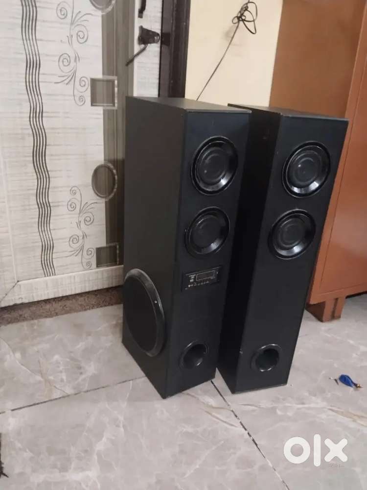Two big speaker