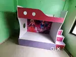 Kids Bunk-bed Barbie theme