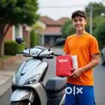 grocery delivery boy Raipur
