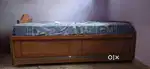 Storage cot queen size