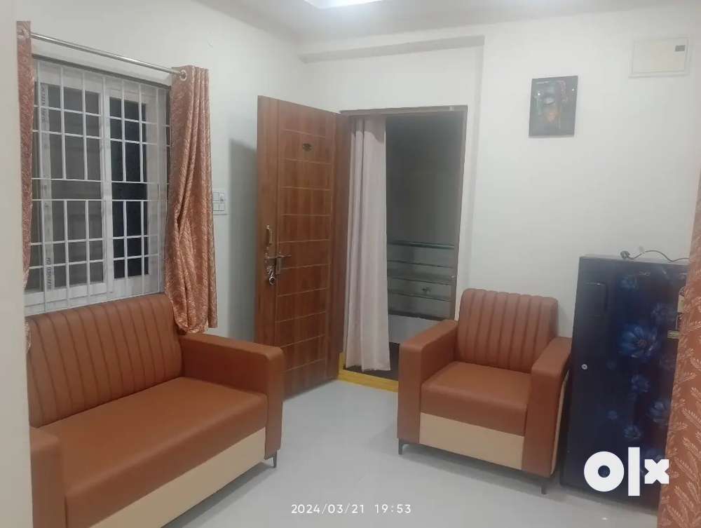 Fully furnished 1BHK FLAT for rent near RTO kondapur