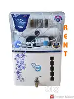 Water purifier available on rent