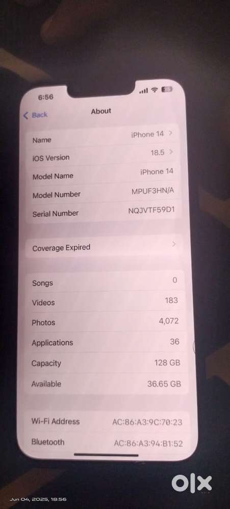 I phone 14 128 gb