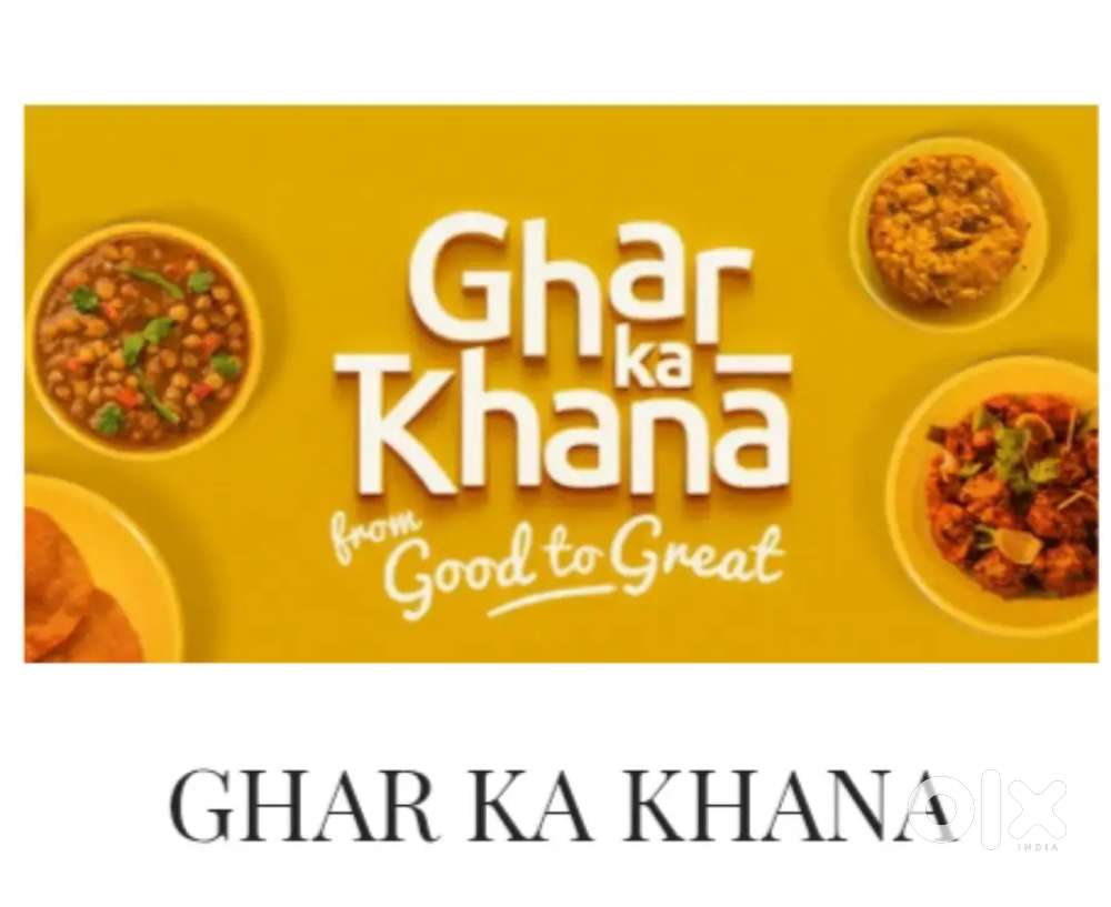 Ghar ka khana- Tiffin service