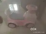 Kids push on cars