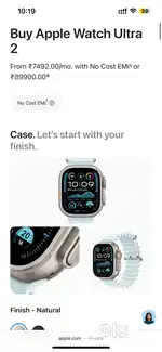 Apple watch ultra 49MM gps+cellular