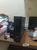 HP Windows 7 i3 4th generation Pc with ups without monitor