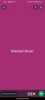 Uber driver wanted